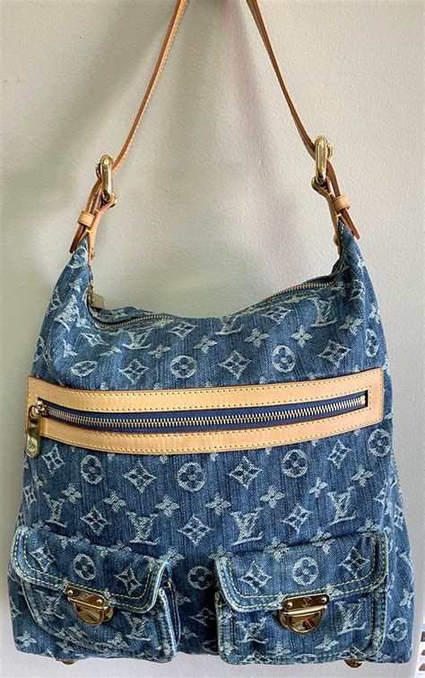 denim handbags louis vuitton|Louis Vuitton denim carryall.